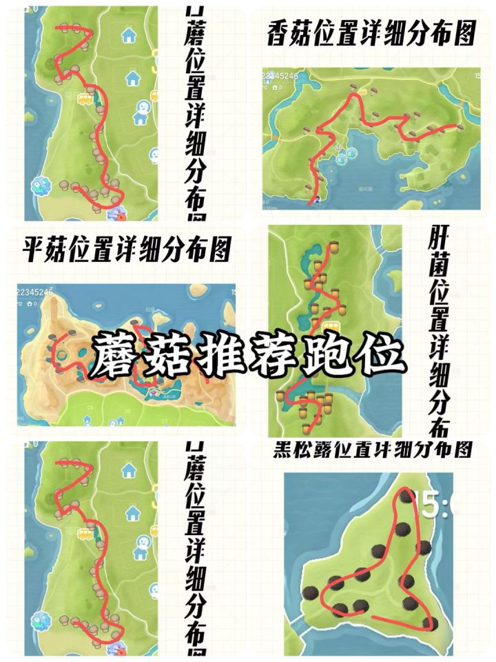 蘑菇推荐跑位来了!兄弟姐妹们可以学习一下!截图