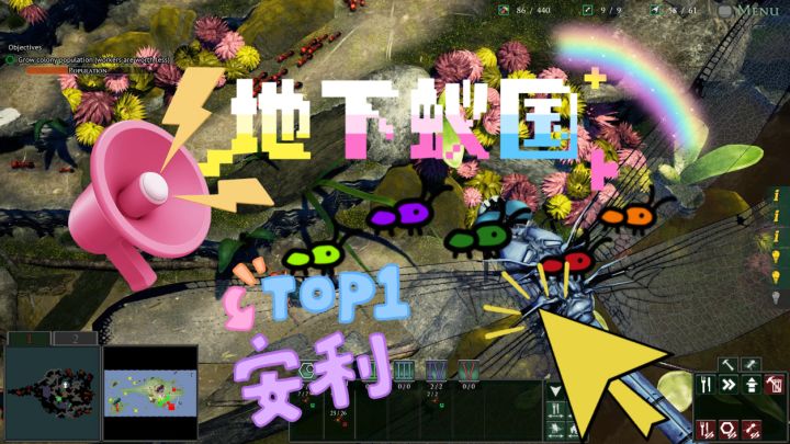 🐜蚂蚁版星际争霸!在这里你可以看到各式各样的蚂蚁!!!截图