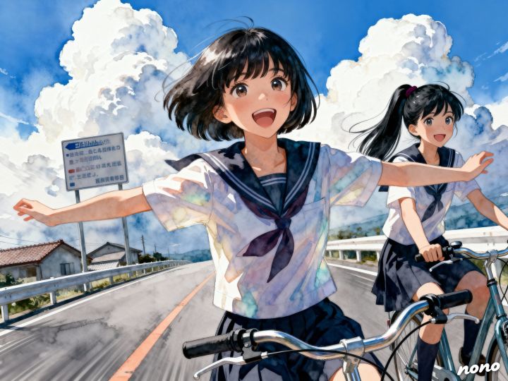 《夏栀与秋澄》MV截图