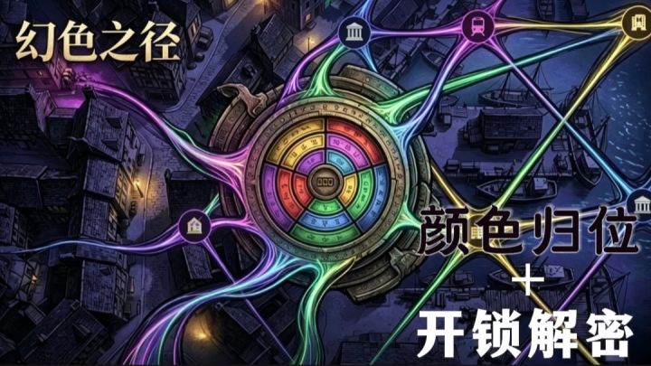 【幻色之径】多层旋转解密,将颜色对齐!截图