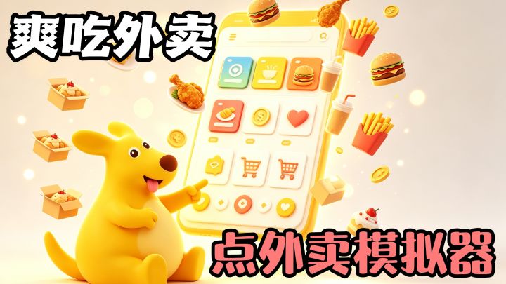 无限畅吃外卖❗️你的钱包真是肥嘟嘟的❗️休闲模拟❗️截图