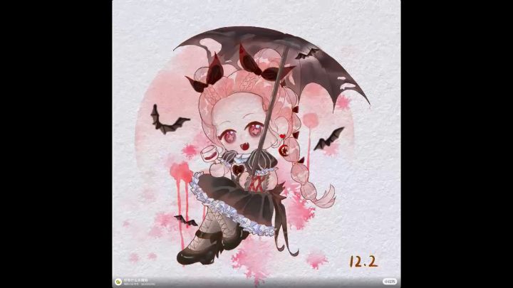 小恶魔暖暖绘画过程截图