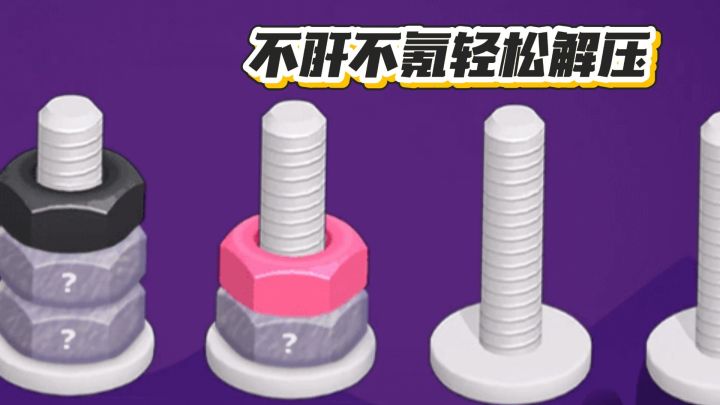 【TapTap年度游戏大赏】 螺丝排序大挑战，解压还得是这个截图