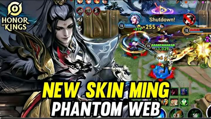 HOK: New Skin MING Phantom web Gameplay - HONOR OF KINGS截图