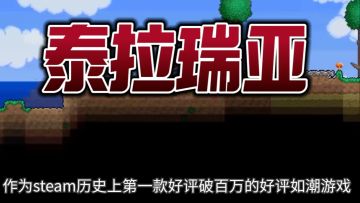 【泰拉瑞亚】steam历史上第一款好评破百万