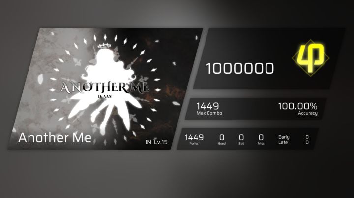底力神谱  Another Me  纯双指满分手法截图