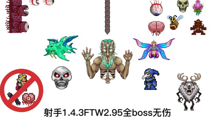氵射手无伤ftw2.95全boss(禁闪避)截图