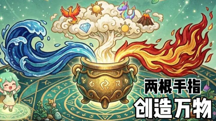 ⚡元素合成，宇宙万物由我造！截图