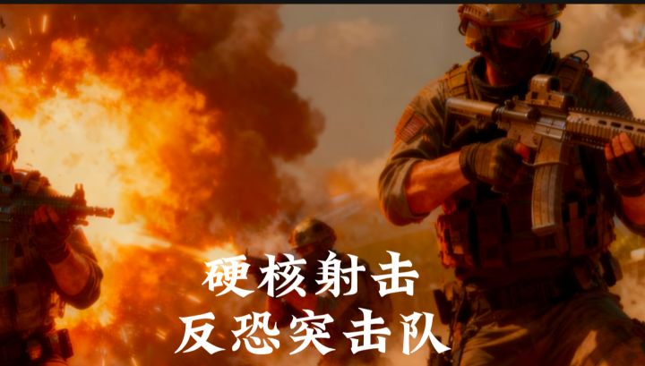 64兆极致精简!《反恐突击队》3D枪战,低端机玩家狂喜截图