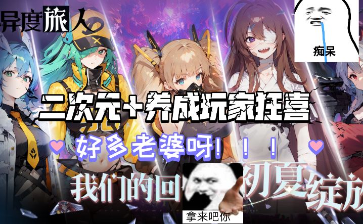 好多二次元老婆啊!我养你。截图