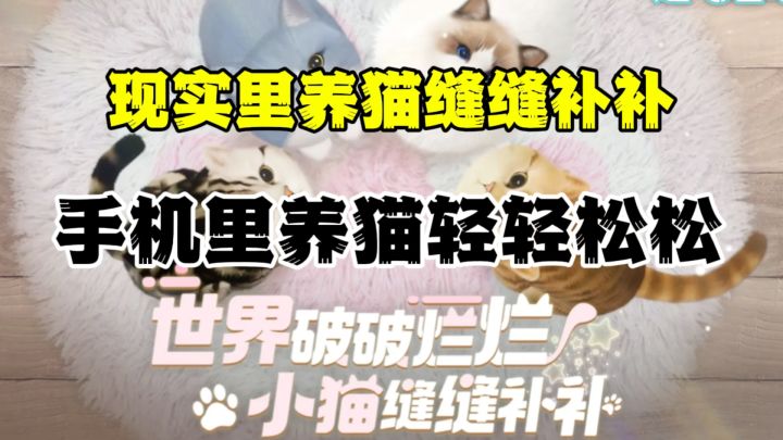 超可爱的云撸猫模拟器,各位铲屎官快来rua一rua截图