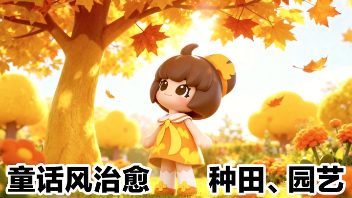 种田新游戏‼️童话风治愈园艺,在【神奇植物园】当花园主理人截图