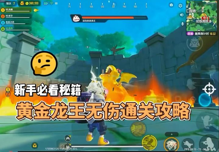 黄金龙王无伤通关攻略截图