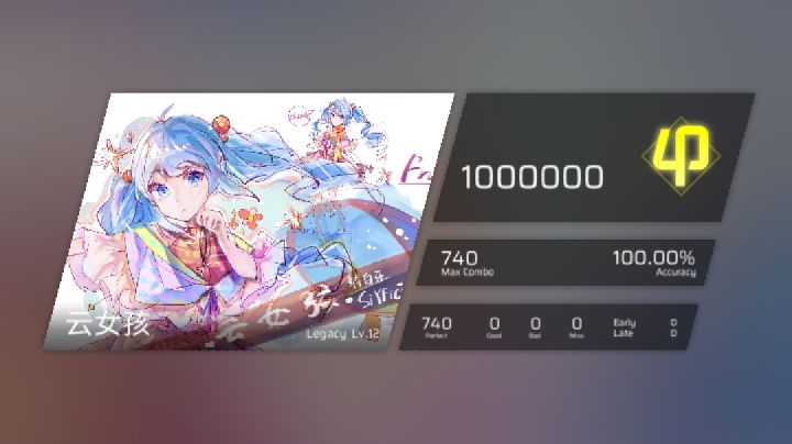 【专业对口】(头元(确信)云女孩旧谱手机竖屏单手All Perfect!截图