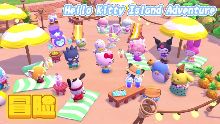 有超多《Hello Kitty and Friends》中的经典角色等待与你邂逅！截图