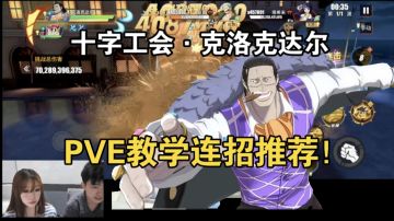 十字工会·克洛克达尔PVE教学连招推荐！
