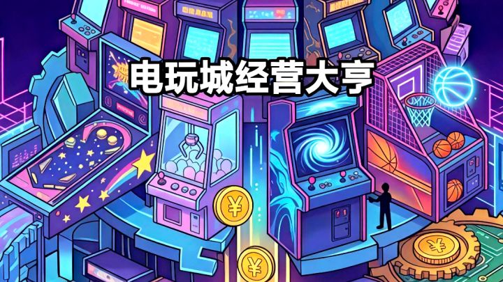 谁还没有开一个电玩城的梦想啊,不过我实现了!截图