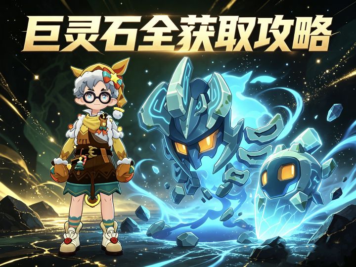 洛克王国世界巨灵石全获取攻略!高效获取!截图