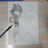 [手绘流程]汤汤(2D立绘)