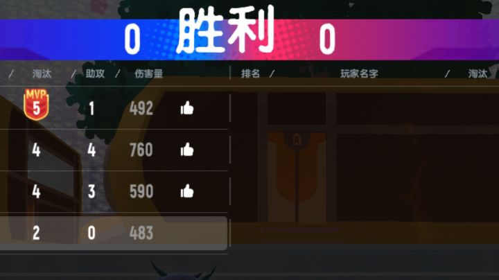 一共打了6个回合截图