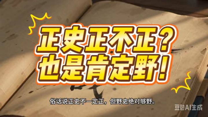 正史不一定正截图