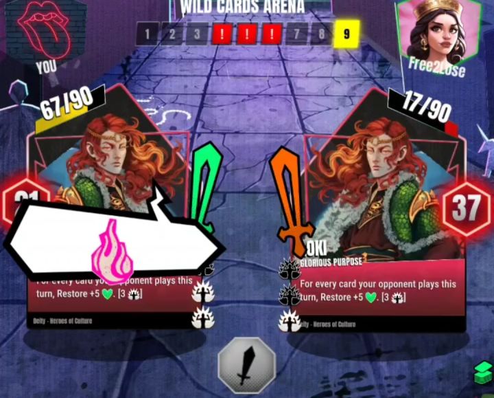 Wild Cards:洛基!我最揪心的是内战两个回血怪在那里熬~截图