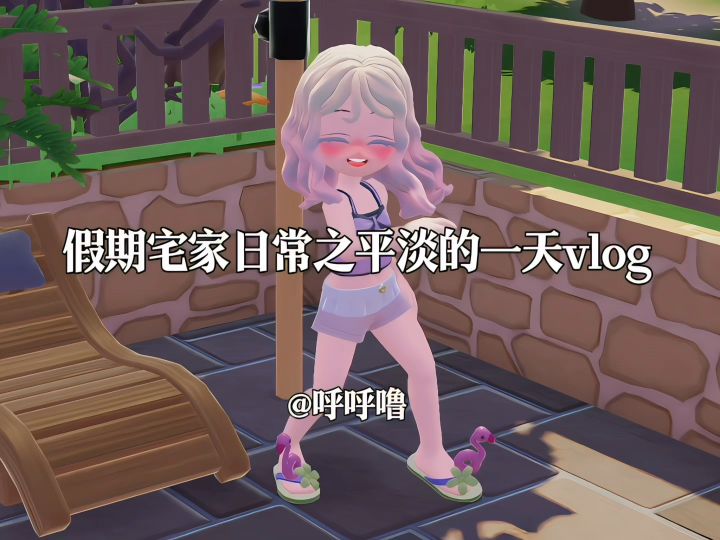 假期宅家日常之平淡的一天vlog截图