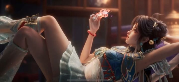 来看着游戏说,说你爱我。截图