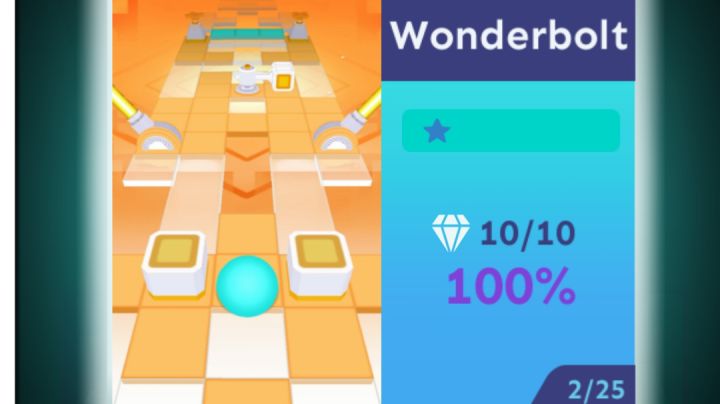[Rolling Distance] Wonderbolt 不止是完美通关截图