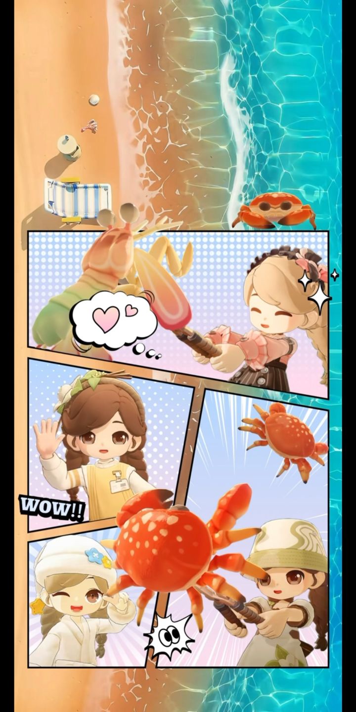 星布谷地 Hi!这是我的星球赶海种田系列壁纸截图