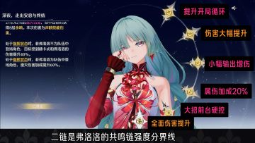 一条攻略带你了解弗洛洛，共鸣链全讲解，鸣潮2.5新手必看。