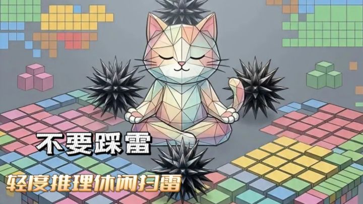 满屏彩色方块怎么推❓扫雷把逻辑玩明白了截图