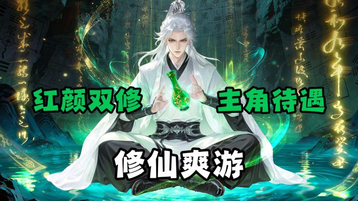 爽❗️绝美姐妹花开局就送❓挂机也能涨修为🔥爽文男主来修仙?截图