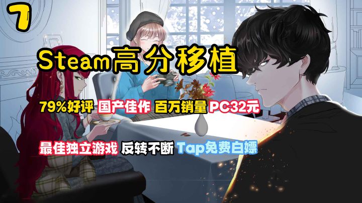 Steam高分移植7:PC售价32，Tap免费，国产推理悬疑佳作，全网销量百万！截图