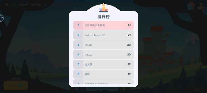 当前版本(1.0.2)无尽模式究极轮椅平推攻略截图