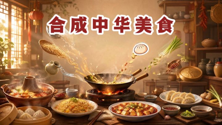什么❓️合成玩法+中华美食，有意思❗️截图