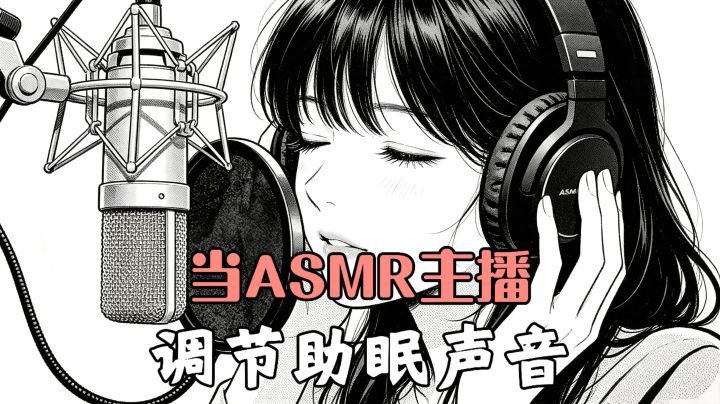 当一名合格的ASMR主播,从花样的调节音量键开始!开启助眠之旅!截图