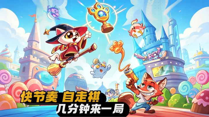 共鸣护盾赛季👉🏻几分钟一局自走棋❄️消除碎片时间截图