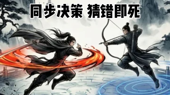 ⚔️同步出招猜意图，绕背破防一击毙命❗截图