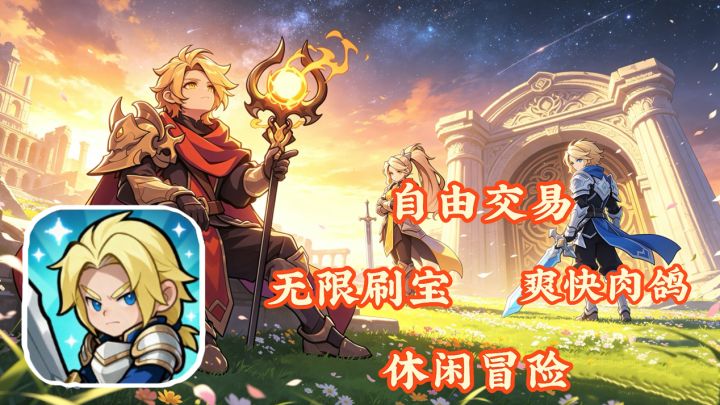 燃烧纪元:无限刷宝 自由交易 双世界冒险 爽快肉鸽 挂机摸鱼收菜截图