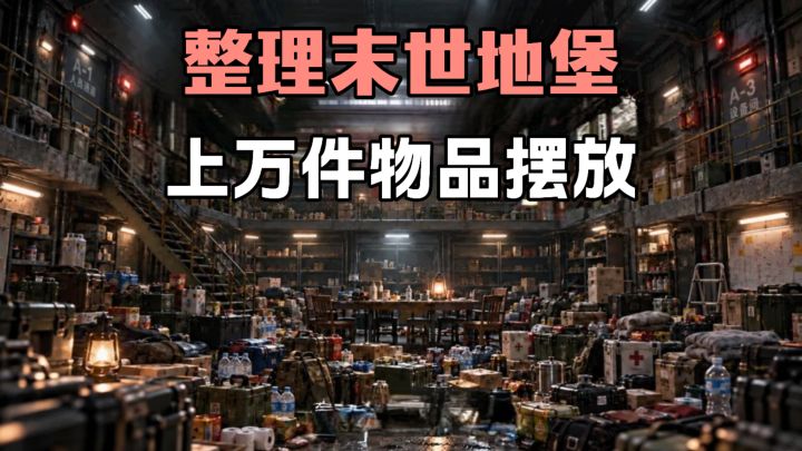 为了在末世长时间的生存，地堡里的物资必须收纳保存到位❗❗截图