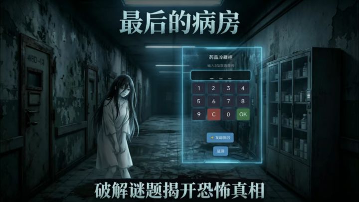 被困废弃精神病院!烧脑解谜逃生《最后的病房》截图