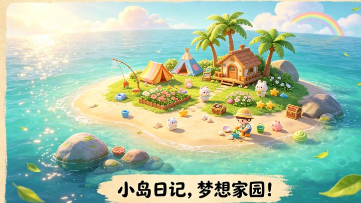 小岛日记!建筑梦想家园!截图