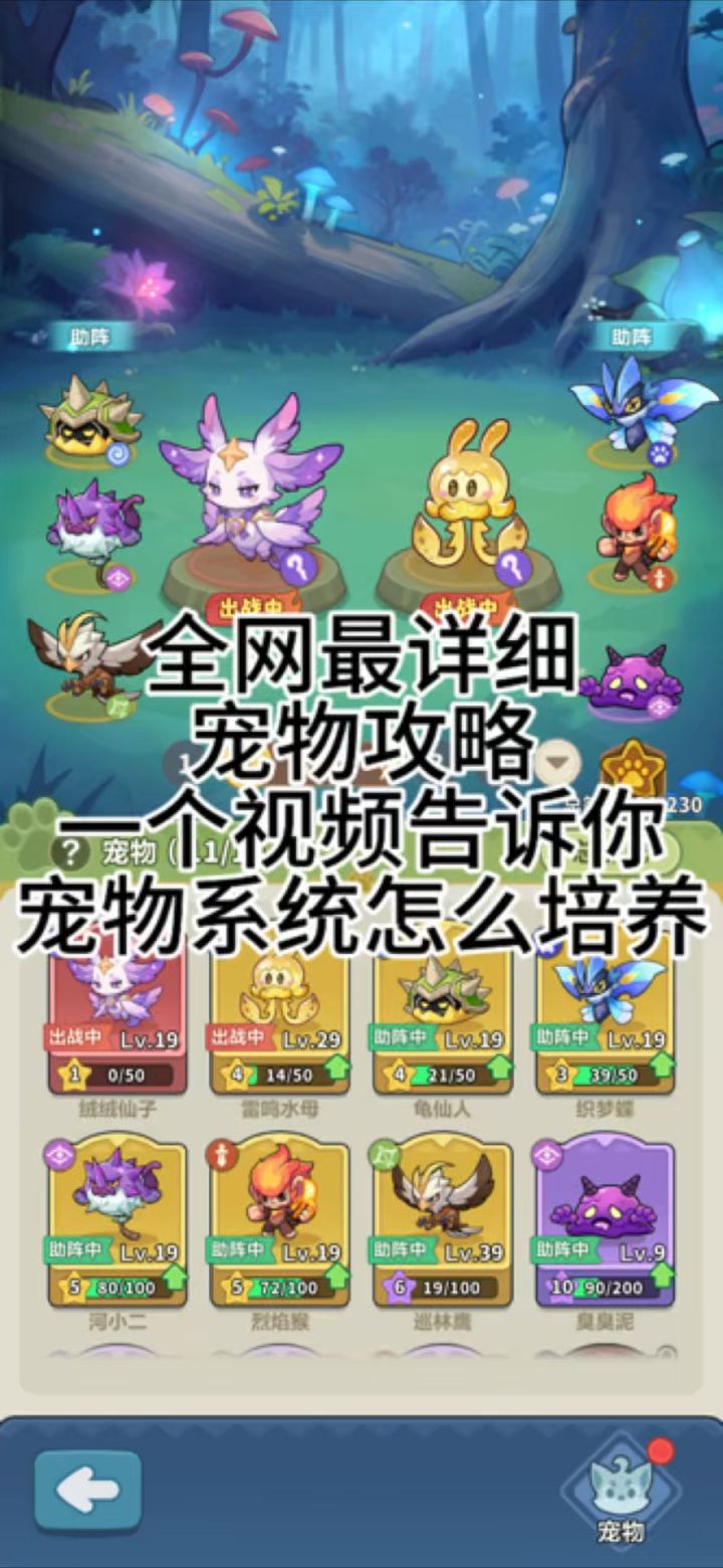 永远的蔚蓝星球宠物攻略截图