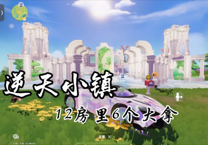 这什么逆天小镇!12个房6个是大拿建的!截图