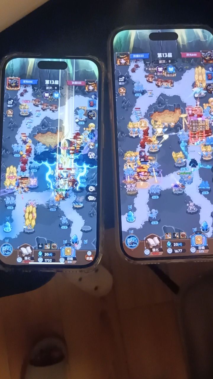双人战役 双方画面不同步。截图