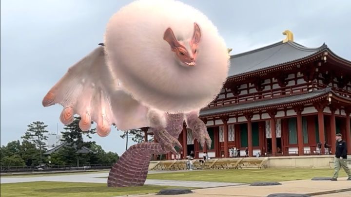 浮空龙AR展示截图