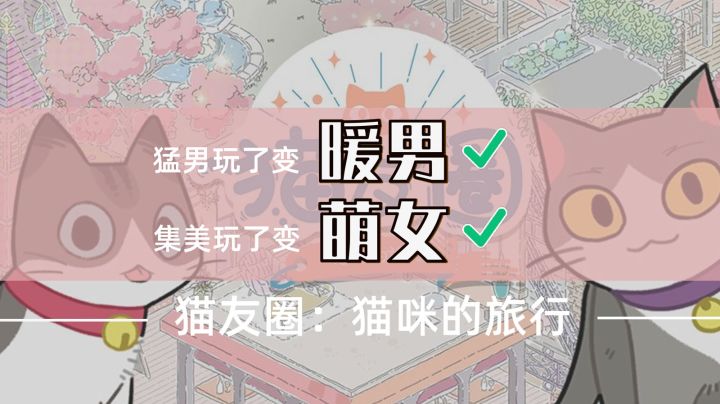猫友圈这游戏,轻松休闲治愈萌萌哒#新游观察局#截图