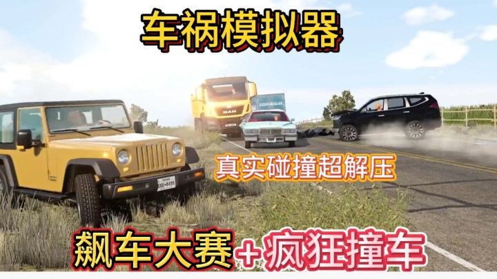 真实车祸碰撞测试解压爽游感受肾上腺素的飙升截图