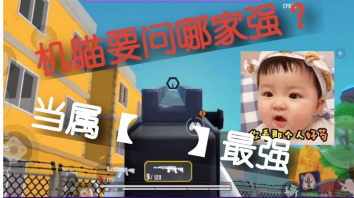 【小小】你们觉得哪把枪的机瞄最好用?评论区告诉小小来尝试!截图